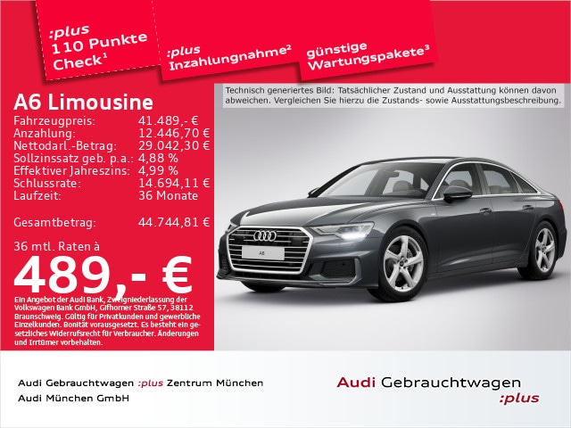 Audi A6 45 TFSI S-Tronic Sedan Sport