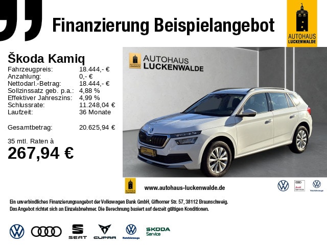 Skoda Kamiq 1.0 TSI Ambition