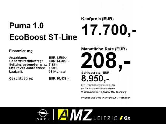 Ford Puma EcoBoost ST Line