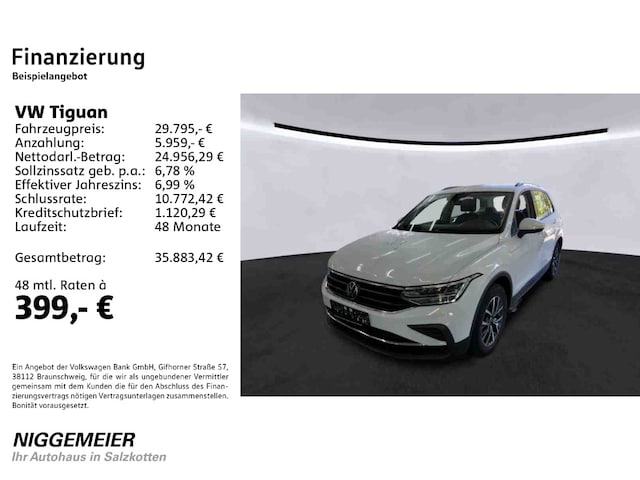 Volkswagen Tiguan 2.0 TDI DSG Life