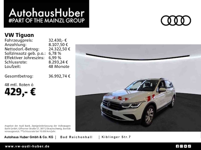 Volkswagen Tiguan 2.0 TSI DSG Life