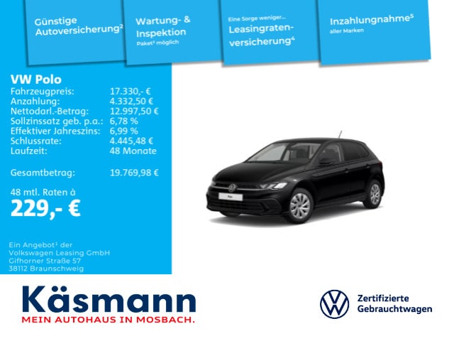 Volkswagen Polo 1.0 TSI DSG Life
