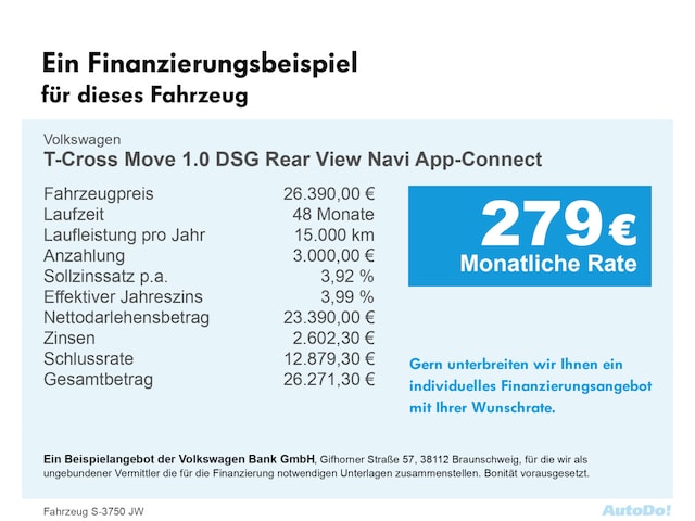 Volkswagen T-Cross DSG Move