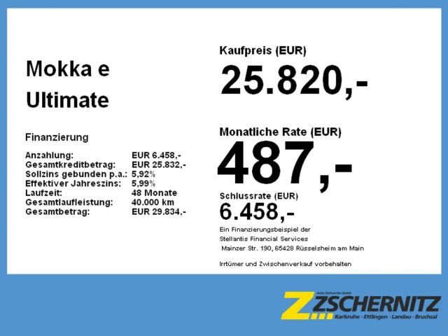 Opel Mokka Mokka-e Ultimate