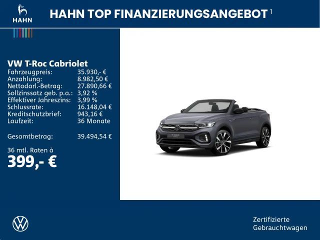 Volkswagen T-Roc Cabriolet R-Line Style