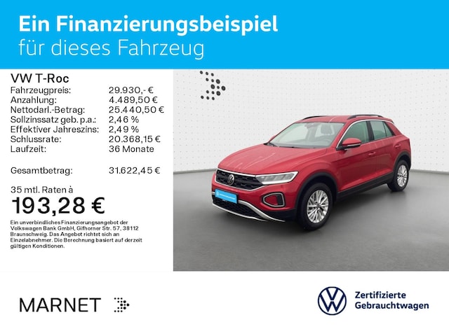 Volkswagen T-Roc 1.5 TSI DSG Life