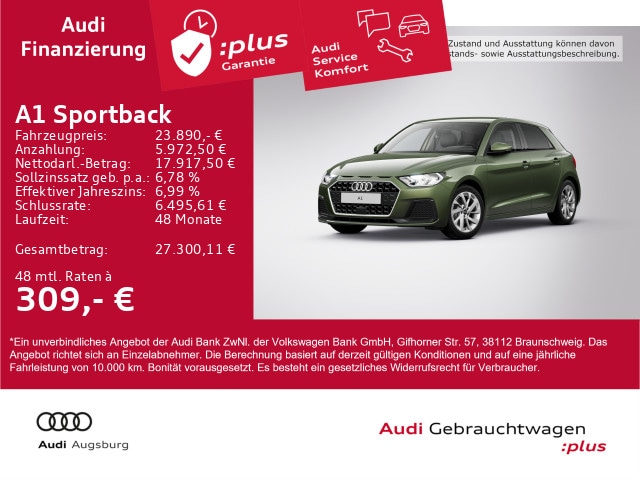 Audi A1 30 TFSI Sportback