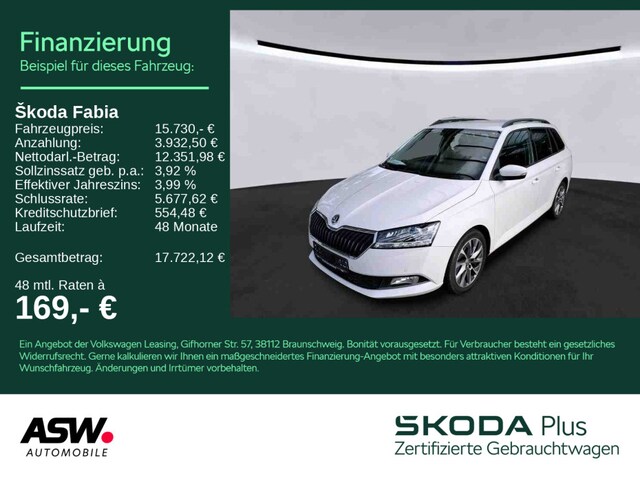 Skoda Fabia 1.0 TSI Ambition Best Combi