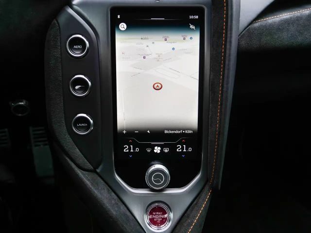 McLaren 750S Coupé Ventura Orange, Interior Carbon