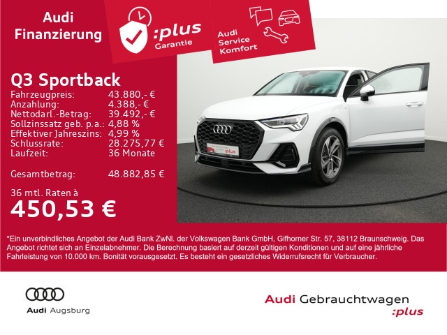 Audi Q3 35 TFSI S-Line S-Tronic Sportback