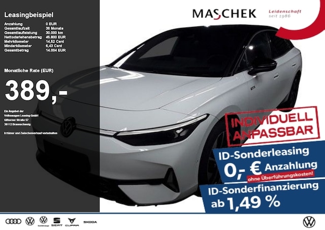 Volkswagen ID.7 Sonderleasing Kamera AHK IQLight Sitzh.