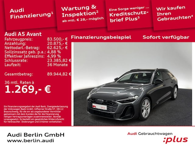 Audi A5 Avant Hybride Quattro S-Tronic