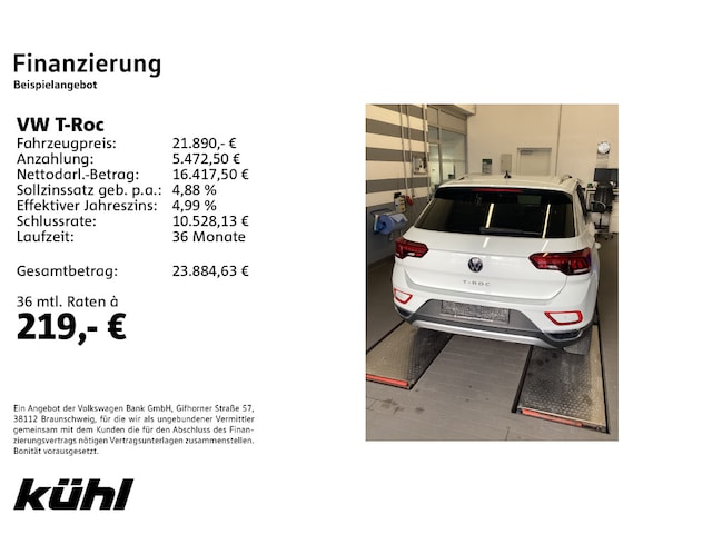 Volkswagen T-Roc 1.0 TSI Style