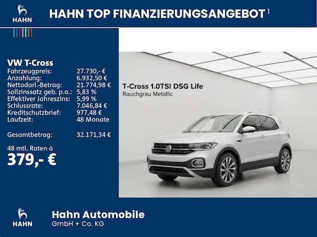 Volkswagen T-Cross 1.0 TSI DSG Life