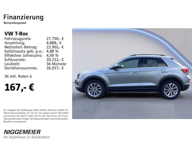 Volkswagen T-Roc DSG Life