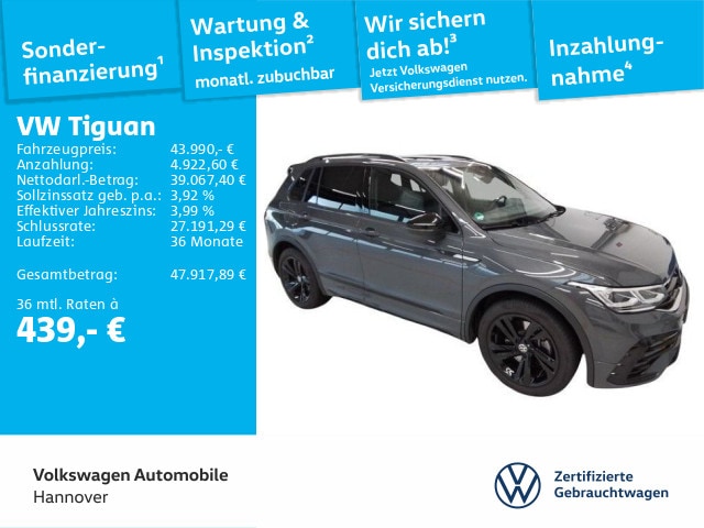 Volkswagen Tiguan 2.0 TSI 4Motion DSG R-Line