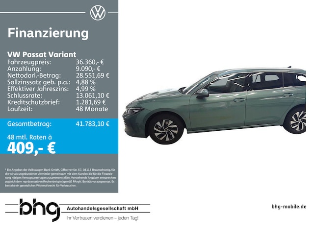 Volkswagen Passat Business DSG Variant