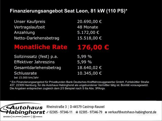 Seat Leon 1.0 TSI Reference