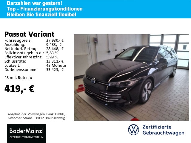 Volkswagen Passat 2.0 TDI Business DSG Variant