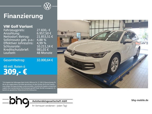 Volkswagen Golf 1.5 TSI Life Variant