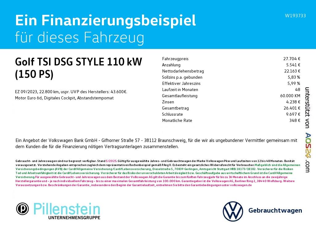 Volkswagen Golf DSG Style