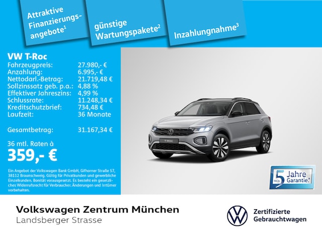 Volkswagen T-Roc 1.5 TSI DSG Move