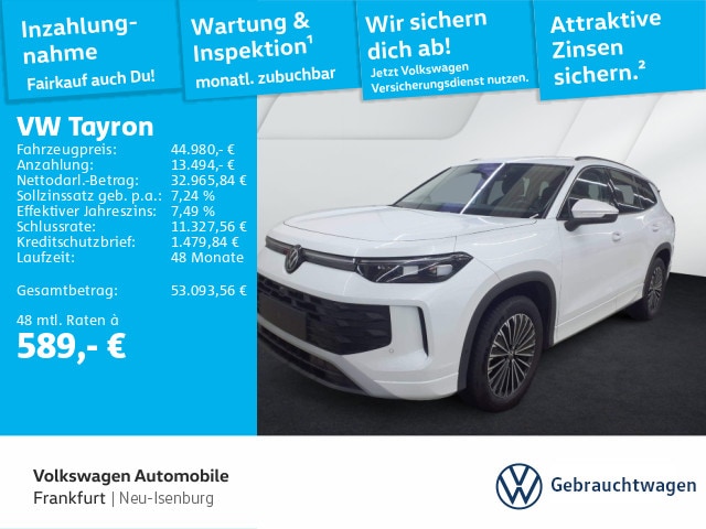 Volkswagen Tayron 2.0 TDI 4Motion DSG Life