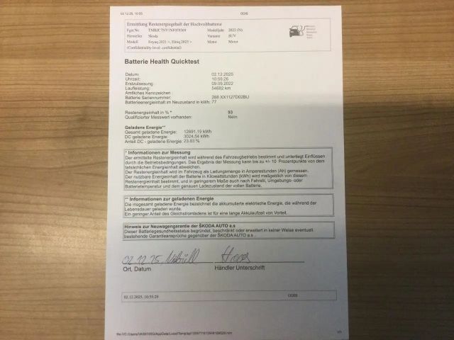 Skoda Enyaq Sportline iV 80