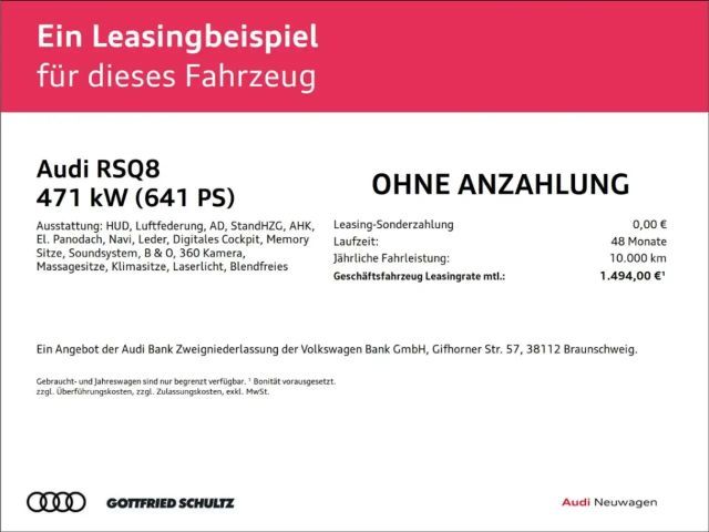 Audi RS Q8 Performance Quattro