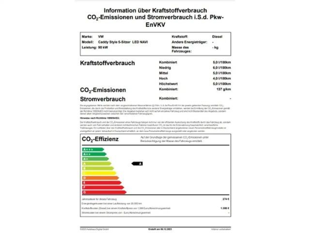 Volkswagen Caddy Style