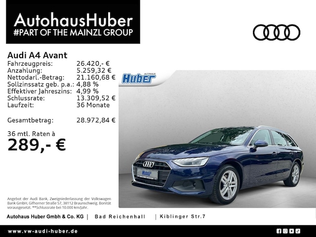 Audi A4 35 TFSI Avant S-Tronic