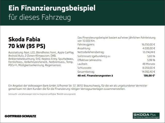 Skoda Fabia Business Style Style