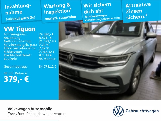 Volkswagen Tiguan 2.0 TDI 4Motion DSG Life