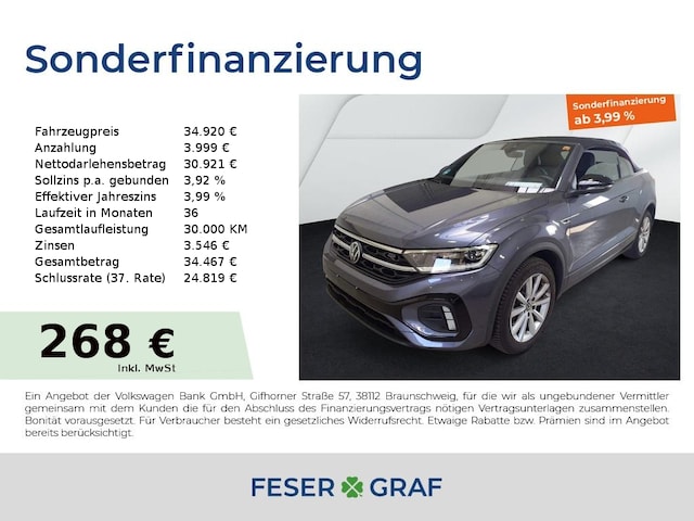 Volkswagen T-Roc Cabriolet DSG R-Line