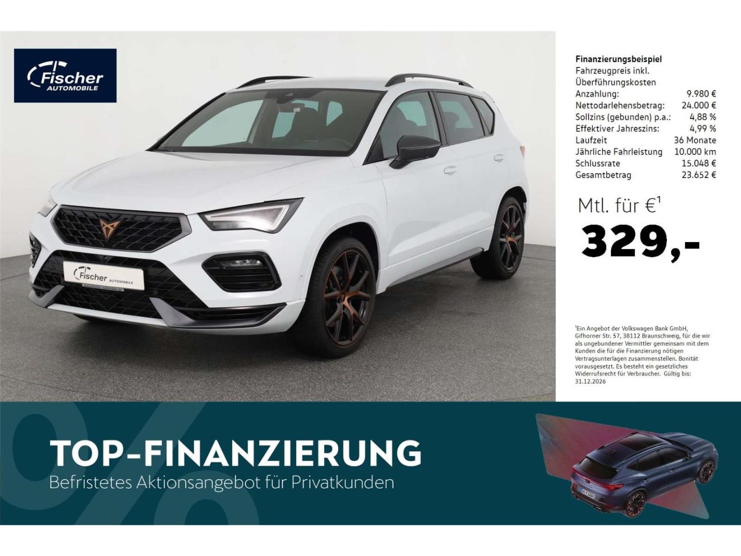 Cupra Ateca 2.0 TSI 4Drive VZ