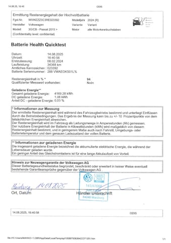 Volkswagen Passat Variant