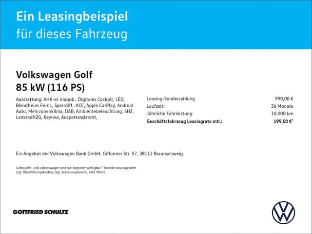 Volkswagen Golf Life