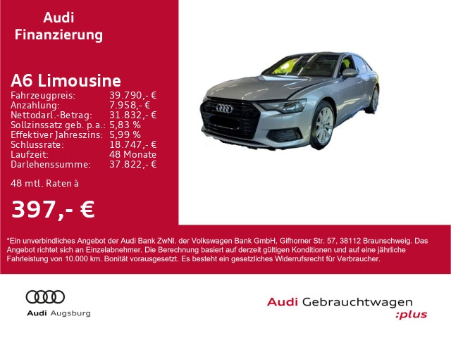 Audi A6 45 TFSI Quattro S-Tronic Sedan