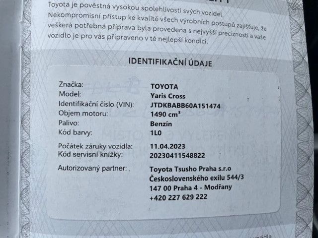 Toyota Yaris Cross Comfort