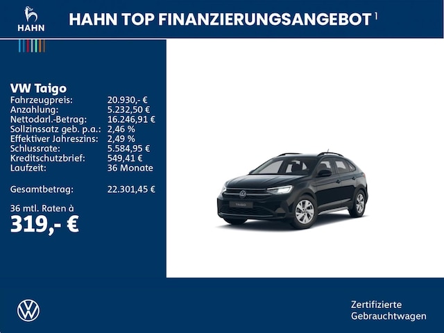 Volkswagen Taigo 1.0 TSI Life