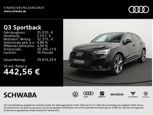 Audi Q3 45 TFSI Quattro S-Tronic Sportback
