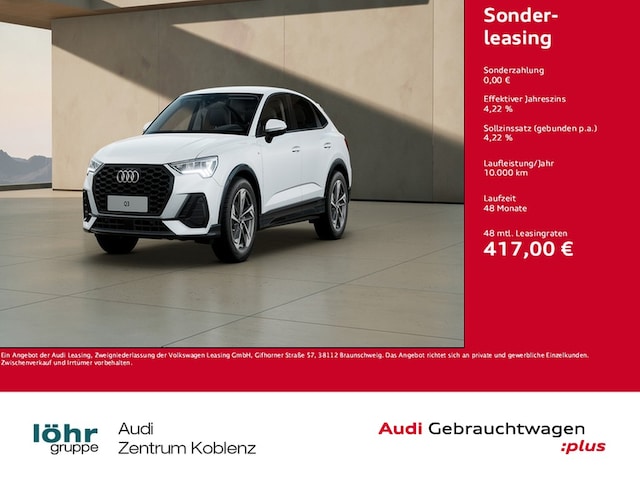 Audi Q3 35 TFSI S-Line S-Tronic Sportback