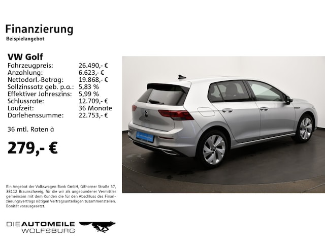 Volkswagen Golf 1.5 TSI Golf VIII Style