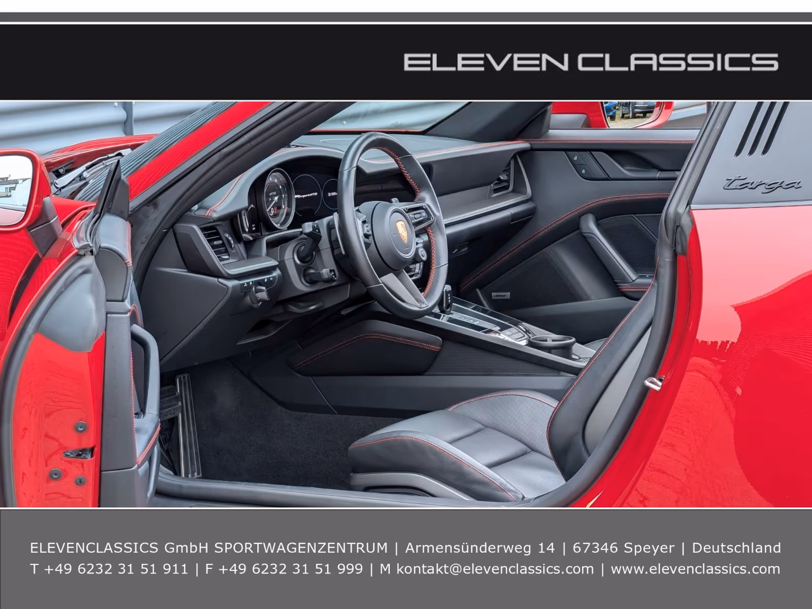 Porsche 911 4 992 Cabriolet GTS Targa