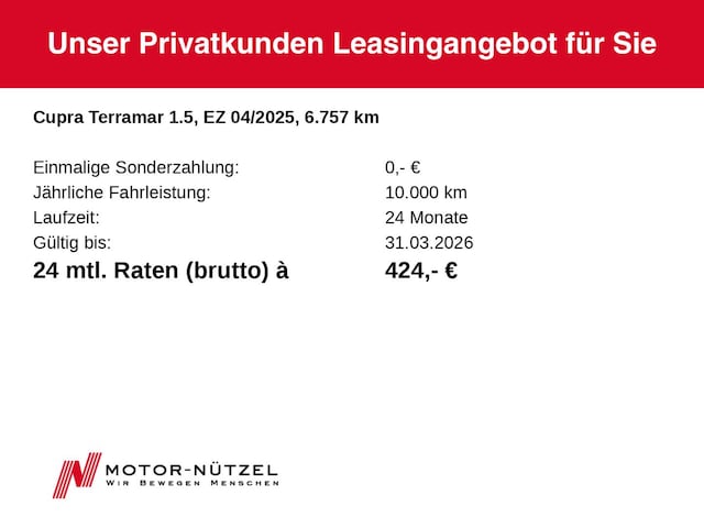 Cupra Terramar e-Hybrid