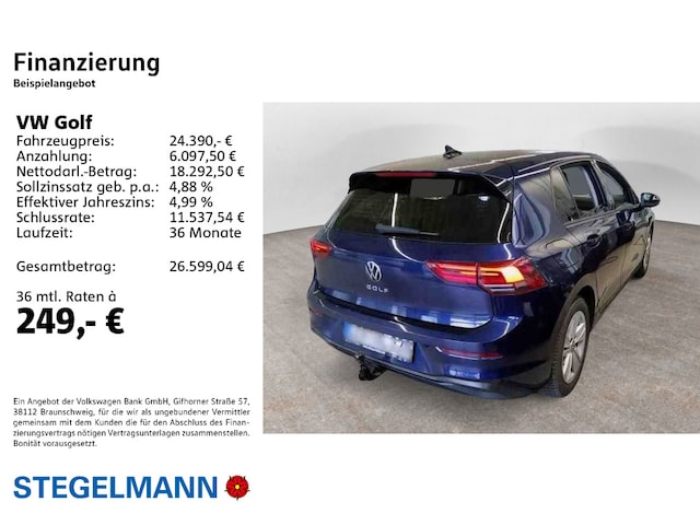 Volkswagen Golf 1.5 TSI Golf VIII Life