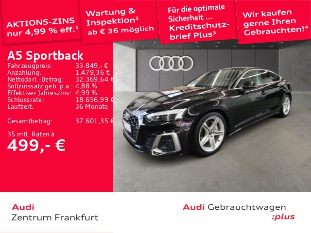 Audi A5 40 TFSI S-Tronic Sportback