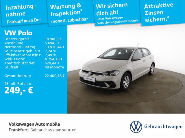 Volkswagen Polo Polo 1.0 Basis FrontAssist LED DAB+
