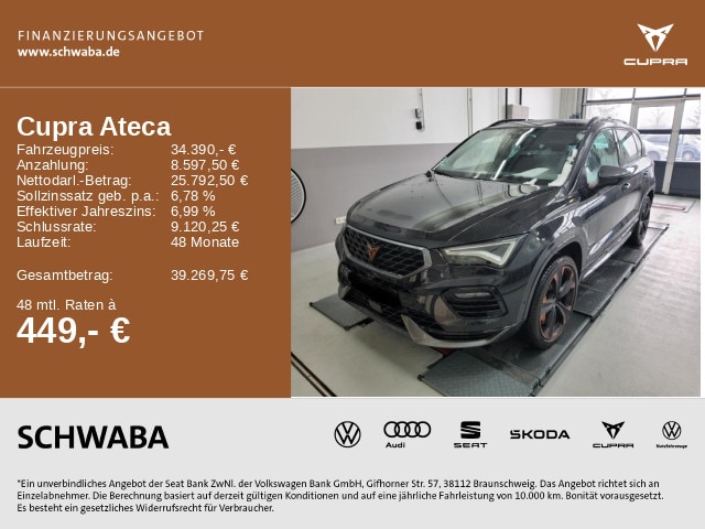 Cupra Ateca 2.0 TSI 4Drive DSG