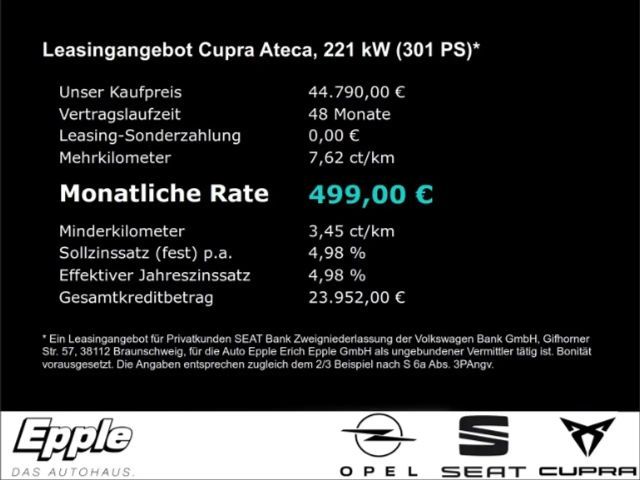 Cupra Ateca 4Drive VZ